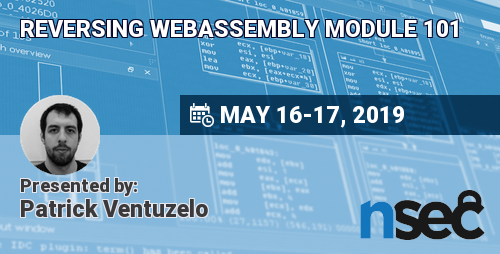 Reversing WebAssembly Module 101 • NorthSec