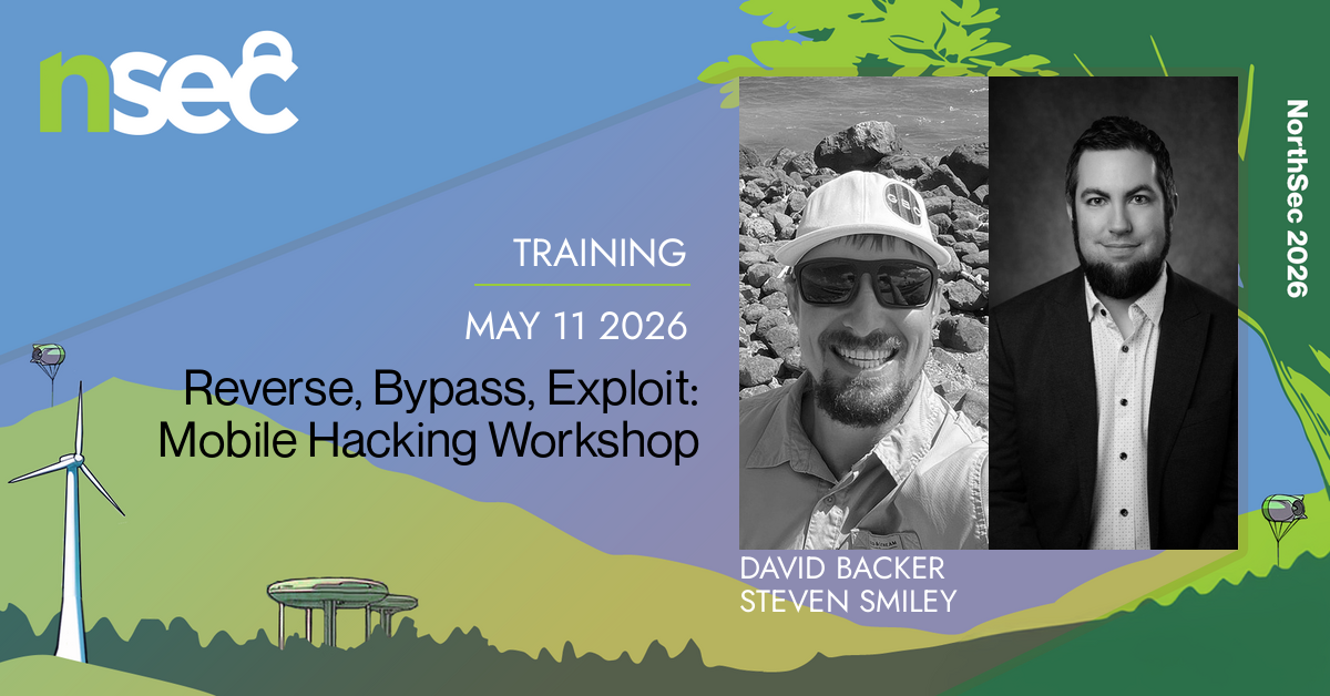 Reverse, Bypass, Exploit: Mobile Hacking Workshop